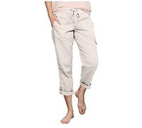 NNGOTD Hose mit Seitentaschen Damen weiß Jogpants Hosen Damen beige Cargo Hose weites Bein Damen Chino Hose Damen Sommer Schwarze Hose Damen Stretch Jeans Fleece Leggins Frauen