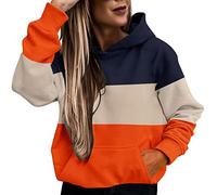 NNGOTD Olson Pullover Damen Damen Sport Leggings und Sweatshirt brauner Hoodie Damen Wildleder Jacke Damen Damen-mäntel Wolle Langarmshirt Damen 3er Pack bunt Weihnachten Hemd Tshirt