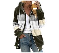 NNGOTD Prinzessin Damen Pullover Damen Sweatshirt ohne Kapuze beige Hoodie Motorrad Damen leichte Jacke Damen Blazer mäntel Frauen übergang Langarmshirt gelb Damen 48 weihnachtsmotiv Longshirt