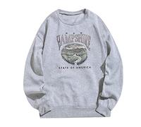 NNGOTD Pullover Damen Grobstrick Damen Sweatshirt Jacke lang California Hoodie Damen Clown Jacke Damen XXL Outdoor Weste Damen 44 Langarmshirt Sport Damen XXL weihnachtsmotiv Bluse