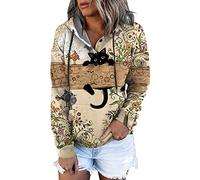 NNGOTD Pullover Damen weiß Strick Damen Sweatshirt 3 XL Damen Tshirt Slim fit lang Damen Shirt Langarm v-Ausschnitt Damen Tshirt v Ausschnitt Slim fit weihnachtsshirt Damen XL