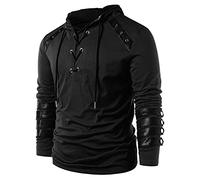 NNGOTD Pullover Herren s Sweatshirt Herren ohne Kapuze Baumwolle Herren Sweatjacke mit Kapuze 5XL Herren stepp Jacke leicht weiß Softshell Herren Jacke Jacke Herren Leder Bomber