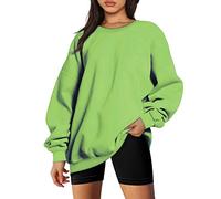 NNGOTD Pullover Kleid Damen lang Sweatshirt Damen blau Fitness Hoodie Damen Gym leuchtende Jacke Damen Holo Mantel Damen frühling beige gestreiftes Langarmshirt Damen original Weihnachtsshirt Bluse