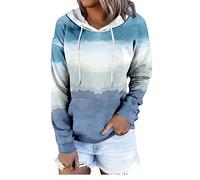 NNGOTD Pullover Kurzarm Damen Coole Sweatshirts Damen Punk Hoodie Damen Jogginganzug für Damen mit Einer Jacke grüne Weste Damen kurz Langarmshirt Damen sexy Weihnachtsoutfit Damenblusen