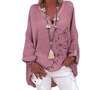 NNGOTD pulloverkleid Damen Sommer Bluse Langarm Tunika Sweatshirt Damen schwarz weihnachtdkleid Langarmshirt Damen grau Oberteile Damen Langarm Sweatshirt Tshirt M