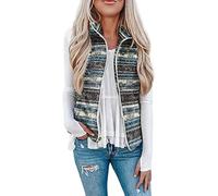 NNGOTD Weste lang Damen mit Kapuze warnwesten longweste Damen Umstandsjacke Winter Tragejacke Winter Teddy - Mantel ärmellose Weste Damen herbstmantel Damen Westen für mädchen