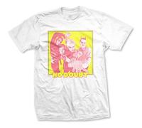 No Doubt - T-Shirt # S Unisex White # Yellow Photo
