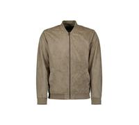 No Excess - Bomberjacke in Wildlederoptik grün - Gr. - XL