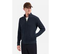 No Excess Cardigan 2 Coloured Melange Night Größe: M | Pullover Outlet | Herren | Schwarz