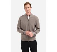 No Excess-Strickjacke Knitted Structure Clay - Größe L Grau L