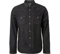 No Excess Denim Hemd Twill Anthrazit - Größe XL Anthrazit XL