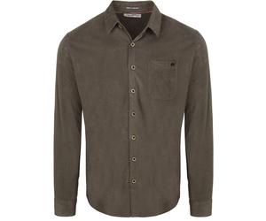 No Excess Fine Corduroy Hemd Dunkelbraun - Größe 3XL Taupe 3XL