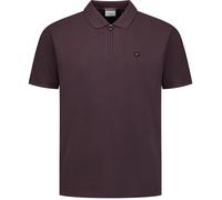 No Excess Half-Zip-Poloshirt Braun - Größe L Braun L