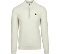 No Excess Halfzip Pullover Kit Melange - Größe M Wollweiß M