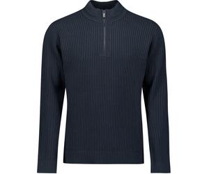 No Excess Halfzip Pullover Rib Marine - Größe 3XL Dunkelblau 3XL