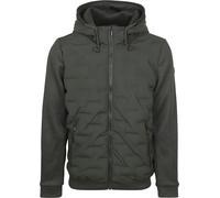 No Excess Jacke Knitted Sleeve Dunkelgrün - Größe L Dunkelgrün L