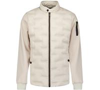 No Excess Jacke Knitted Sleeve Off-White - Größe M Wollweiß M