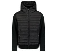 No Excess Jacket Hooded Padded Mix With Knit Black Größe: XXL | Leichte Jacken Outlet | Herren | Schwarz