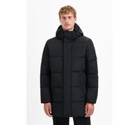 No Excess - Jacket Long Parka Hood Padded black - Gr. - XXXL