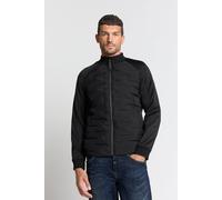 No Excess Jacket Short Fit Sealed Knitted Mix Black Größe: M | Bomberjacken Outlet | Herren | Schwarz