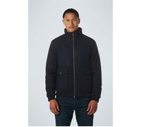 No Excess Jacket Short Fit With Wool 2 Coloured Twill Night Größe: XXL | Bomberjacken Outlet | Herren | Schwarz