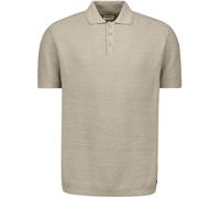 No Excess Knitted Poloshirt Taupe - Größe 3XL Taupe 3XL