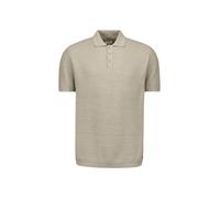 No Excess Regular Fit Poloshirt Kurzarm taupe