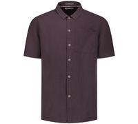 No Excess Kurzarmhemd Leinen-Mix Braun - Größe XL Braun XL