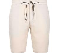 No Excess Kurze Hose Regular Fit Chino mit Leinen Garment Dyed stone Größe XL