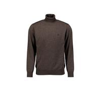 No Excess Regular Fit Rollkragenpullover taupe, Einfarbig