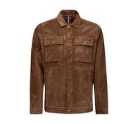 No Excess Cordjacke in Taupe - Größe XXL | Herren Plussize