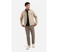 No Excess Overshirt Button Closure Melange Khaki Größe: XXL | Jacken Outlet | Herren | Braun