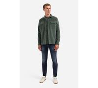 No Excess Overshirt Buttons Twill Dark Green Größe: S | Casual hemden Outlet | Herren | Grün