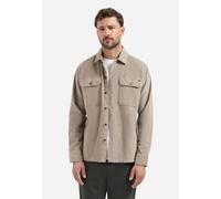 No Excess - Overshirt Buttons Twill Stretch clay - Gr. - S