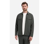 No Excess Overshirt Full Zipper Stretch Sedoc Dark Steel Größe: M | Casual hemden Outlet | Herren