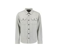 No Excess - Overshirt in Jersey Twill grau - Gr. - M