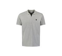 No Excess - Polo mit V-Ausschnitt grau - Gr. - S