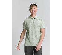 No Excess Polo Pique Allover Printed Green Größe: XL | Poloshirts Outlet | Herren | Grün