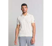 No Excess Poloshirt Terry Jacquard Ecru - Größe XXL Wollweiß XXL