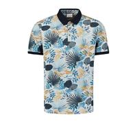 No Excess Poloshirt in Blau - Größe XXL | Herren Plussize