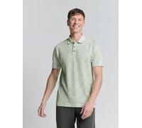 No Excess Poloshirt in Hellgrün - Größe M | Herren Plussize