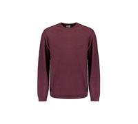 No Excess Regular Fit Pullover Dark Wine, Einfarbig