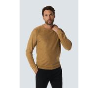 No Excess Pullover Crewneck Garment Dyed + Stone Washed Khaki Größe: XXL | Pullover Outlet | Herren | Braun