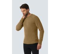 No Excess Pullover Crewneck Ribknit Super Soft Khaki Größe: 3XL | Pullover Outlet | Herren | Braun