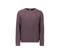 No Excess - Pullover Crewneck Soft Wool Blend dark wine - Gr. - L