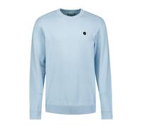 No Excess Pullover Crewneck Solid Knit Dusty Blue Größe: XXL | Pullover Outlet | Herren | Blau