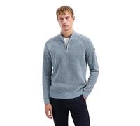No Excess Halfzip Pullover Chenille Blau - Größe M Blau M