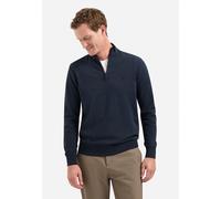 No Excess Regular Fit Pullover navy, Einfarbig