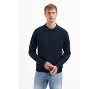 No Excess - Pullover Polo Half Zip Solid night - Gr. - M