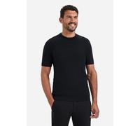 No Excess - Pullover Short Sleeve Crewneck Solid Jacquard black - Gr. - XXL